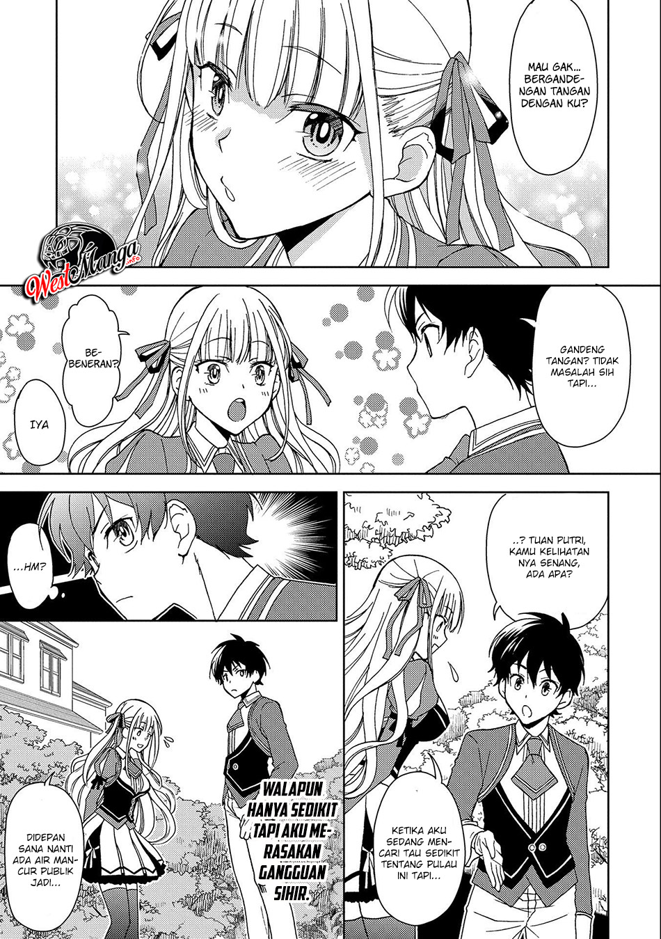 Ningen Dakedo Maougun Shitennou Ni Sodaterareta Ore Wa, Maou No Musume Ni Aisare Shihai Zokusei No K Chapter 01.2 Gambar 7